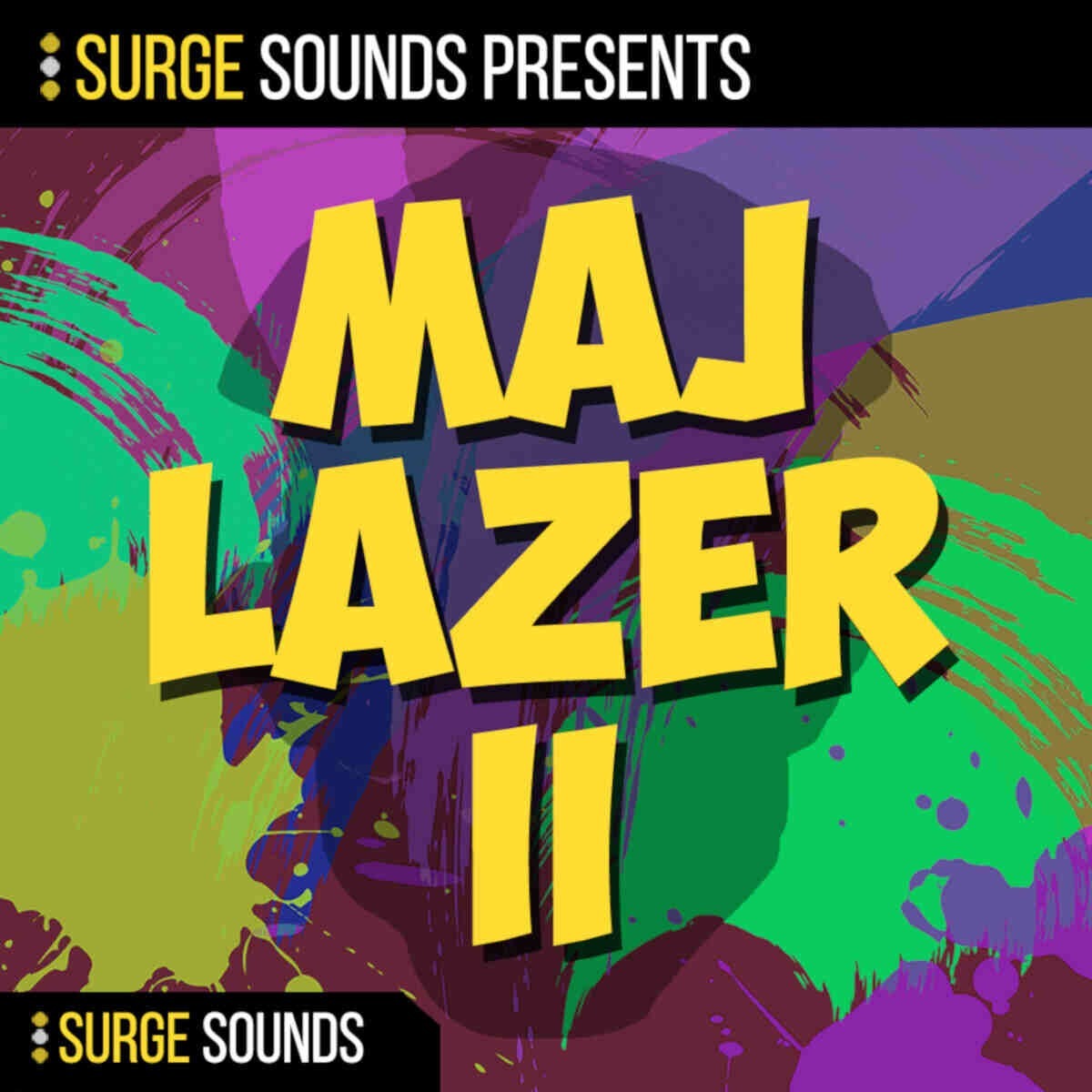 Surge Sounds - Maj Lazer 2 Sample Packs Software GUI Artwork
